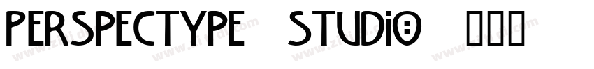 Perspectype Studio字体转换